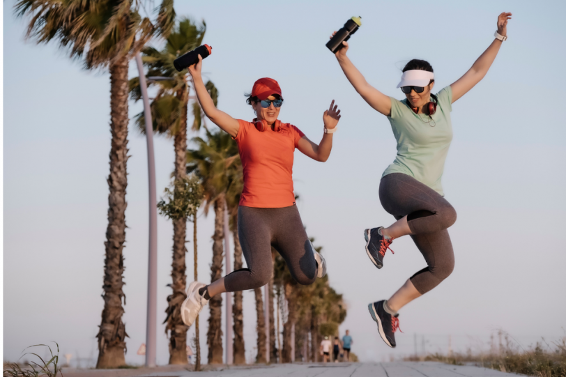Chame os amigos para treinar com você!