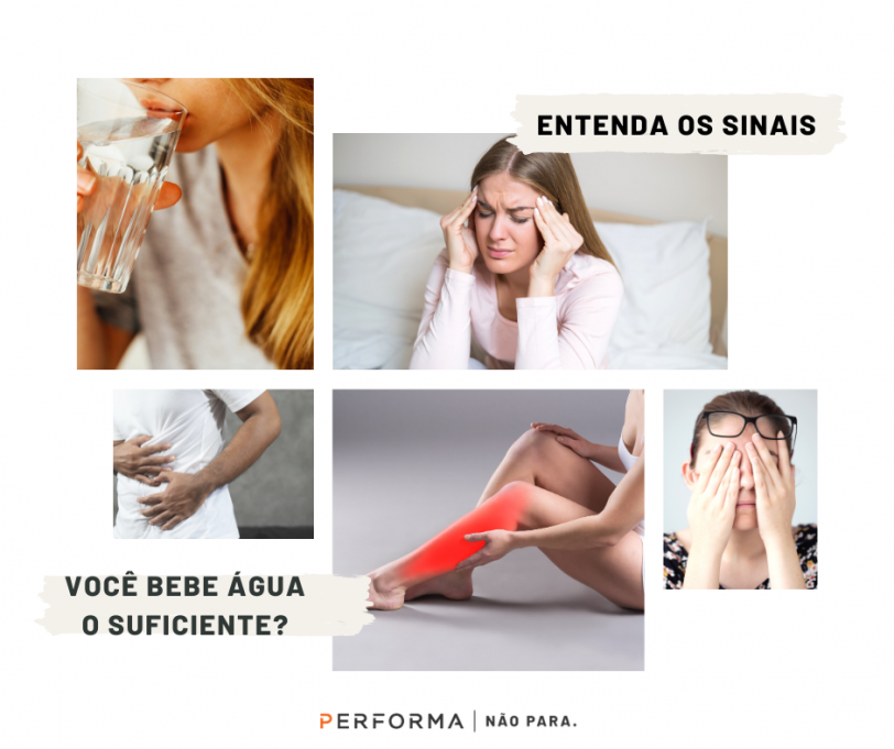 9 sinais de que você deve beber mais água