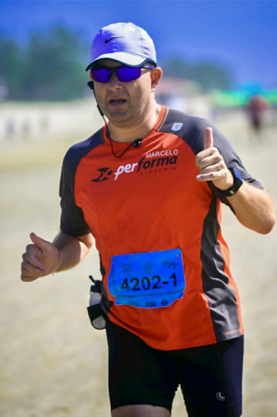 Marcelo: de obeso a maratonista